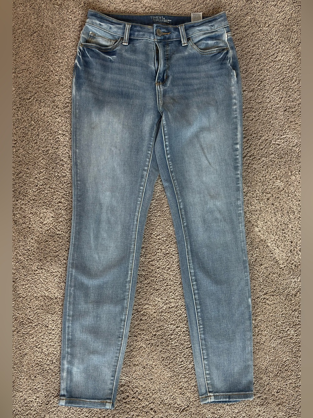 Time and Tru Women's Light Blue Skinny Jeans